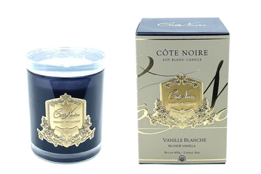 Soy Blend Candle - 450g - Gold - Blonde Vanilla - CGG45003 (Carton of 4)
